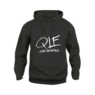 Sweatshirt/Hoodie QLF schwarz