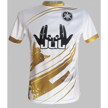 Maillot THAILANDE blanc/gold