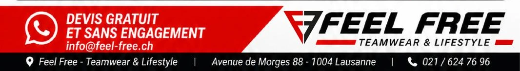 Devis gratuit et sans engagement — Feel Free Teamwear & Lifestyle, Avenue de Morges 88, 1004 Lausanne, 021 624 76 96