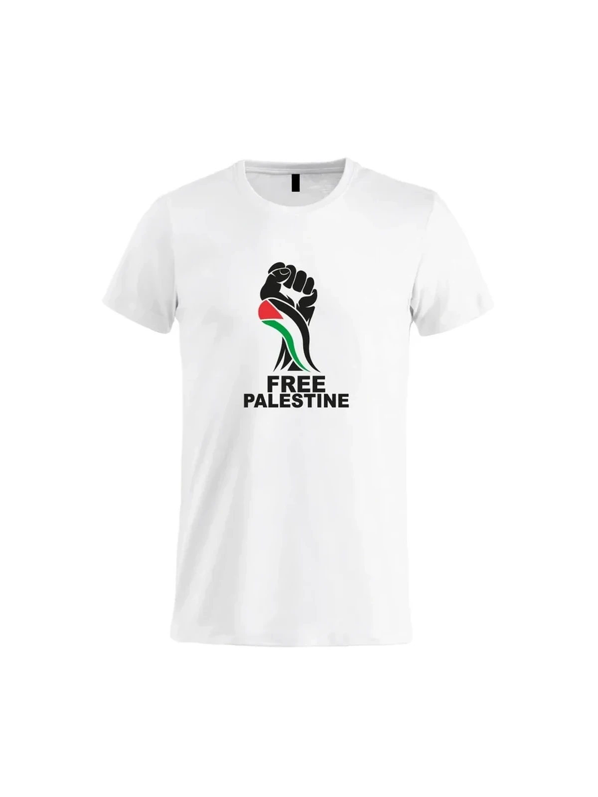 T-Shirt Free Palestine blanc